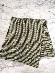 BUFANDA DE LANA MISSONI EN PRECIOSO AMARILLO, GRIS OSCURO Y GRIS PÁLIDO - ¡¡TOTALMENTE NUEVA!!! - Imagen 1 de 4