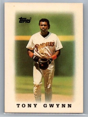 1988 Topps Major League Leaders Minis #74 Tony Gwynn - Image 1 of 2