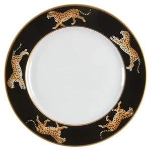 Lynn Chase Jaguar Jungle Bread & Butter Plate 95887 - Picture 1 of 1