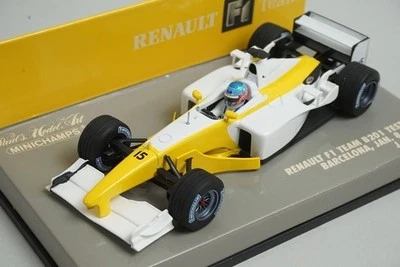 1:43 MINICHAMPS 400020185 Renault F1 B201 Barcelona Test Car 2002 #15 J.Button - Image 1 of 4