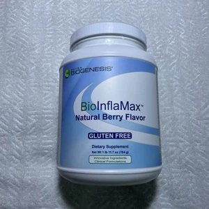 Nutra Biogenesis BioInflaMax Natural Berry Flavor Powder Gluten Free - Picture 1 of 2