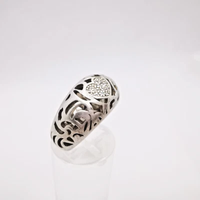 Esprit Ring  Zirkon Edelsteinen  Damenring 925 Silber Gr. 56 - Bild 1 von 4