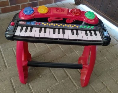 Simba Keyboard - Kinderkeyboard elektronisch mit Batterie , Volle Funktion  - Bild 1 von 2