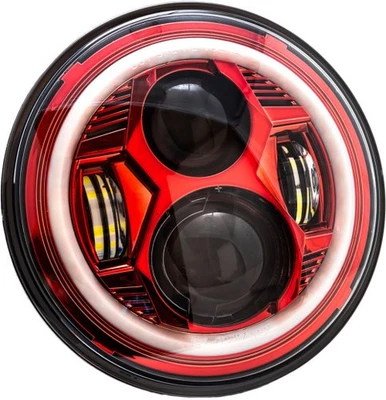 Letric Lighting Co. 7 pulgadas Faro LED para Indian - Colección Color Wide-Array  Foto 1 de 3