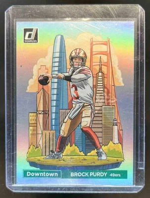 Donruss Brock Purdy Downtown 2024! SSP #4 49ers Foto 1 de 4