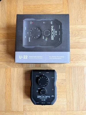Zoom U-22 Portable Handy Audio Interface - Bild 1 von 4