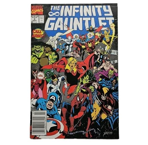 THE INFINITY GAUNTLET #3 Marvel 1991 FN 6.0 *FREE SHIPPING ADDITIONAL COMICS* - Picture 1 of 4