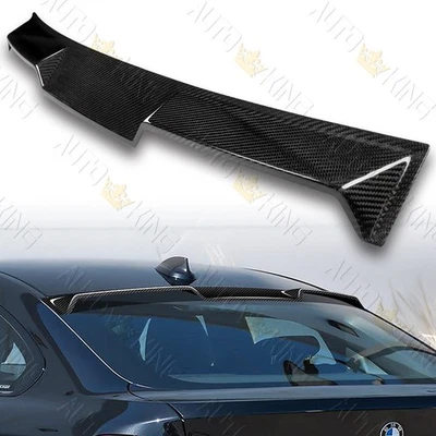 FIT 15-20 BMW 420I 430I 440I GRAN COUPE F36 CARBON FIBER REAR ROOF SPOILER WING - Image 1 of 4