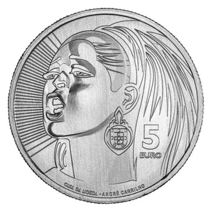 PORTUGAL 5 euro 2025 S/C Simone de Oliveira – Diva Eterna - Picture 1 of 2