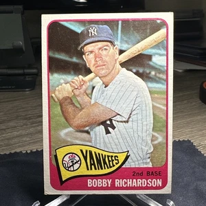1965 Topps Baseball #115 Bobby Richardson quasi nuovo *e1 - Foto 1 di 4