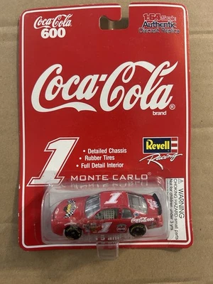 1997 Revell Racing Coca-Cola 600 NASCAR #1 Monte Carlo Diecast Car 1/64 Scale - Image 1 of 2