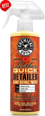 Leather Quick Detailer 473ml Car Interior Furniture Shoes Boots Bags Cleaner - image 1 of 4
