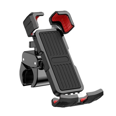 Durable Silicone Cell Phone Holder Mount Kit For Motorcycle Bike Bicycle MTB GPS - Image 1 of 4