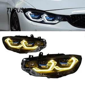 2PCS LED Headlights Assembly For BMW 4 Series F32 F36 F82 Xenon/HID Facelift - Foto 1 di 4
