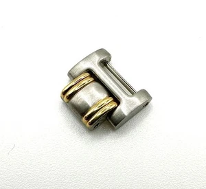 NOS Genuine Gucci 9045L Twotone 12mm Link For Band - Picture 1 of 6