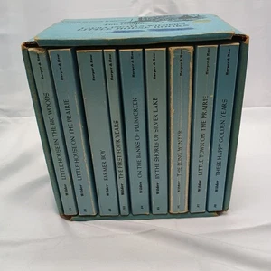 9 Vintage 1971 Laura Ingalls Wilders kleines Haus Bücher J1-J8 und J31 - Bild 1 von 5