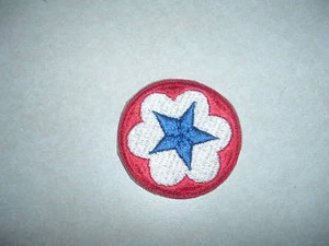 MILITARY PATCH US ARMY STAFF ADMIN SUPPORT COLORED SEW ON - Picture 1 of 1
