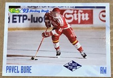 1993 PAVEL BURE CLASSIC HOCKEY DRAFT FLASHBACKS CARD #117 TEAM RUSSIA CCCP