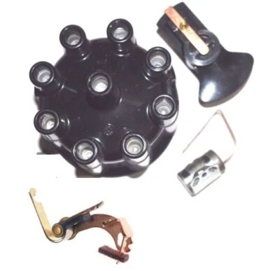 Condensador de puntos de rotor de tapa de distribuidor PARA AMC CHRYSLER DESOTO DODGE PLYMOUTH   Foto 1 de 4