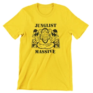 JUNGLIST MASSIVE MOVEMENT T-SHIRT - Picture 1 of 5