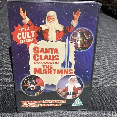 Santa Claus Conquers The Martians DVD NEW&SEALED Cult Classic Christmas Movie! - Image 1 of 2