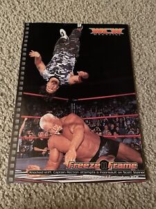 Vintage CAPTAIN RECTION vs SCOTT STEINER WCW Wrestling Pinup Photo Clipping 2000