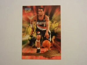Blazer Fleer Ultra Basketball Battitude Damon Stoudamire #9 Trail 1998-99 - Imagen 1 de 6