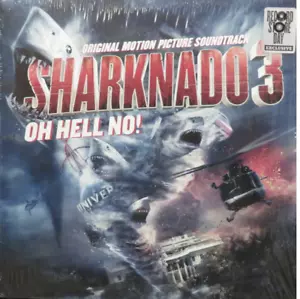 Sharknado 3 Oh Hell No! Motion Picture Soundtrack Vinyl RSD LTD Blood Red NEW - Picture 1 of 3