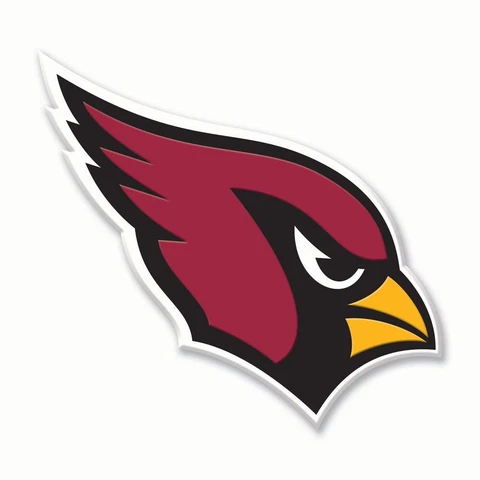 NFL ARIZONA CARDINALS MAGNET LOGO FLEXIBLE SMALL 2 1/2" X 3 1/2" NEW Cover