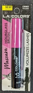 NEW L.A. COLORS MASCARA HOURGLASS BRUSH - VOLUMIZES LASHES - HOURGLASS C30953 - Bild 1 von 1