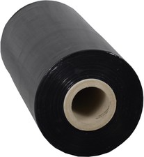 20x Rollen Automaten Maschinenfolie Stretchfolie, schwarz 20 my 1750m - 17,5 Kg