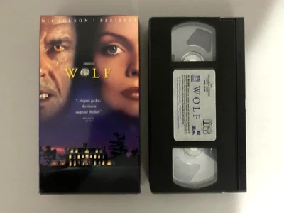 (VHS, 1995) Wolf - Collectible/Display Quality - Image 1 of 4