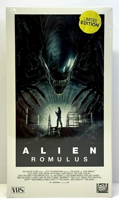 Alien Romulus (VHS) Limited Edition 2024 Retro Aliens Sci-Fi Sealed - Image 1 of 4