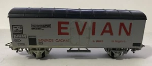 Lima HO Scale Covered Advertising Wagon Evian - Picture 1 of 5