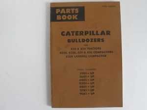 Vintage Caterpillar Planierraupen Teilebuch - Bild 1 von 2