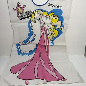 Vintage 1978 Collegeville Barbie Superstar Costume Vinyl Smock Dress Mattel 8-10