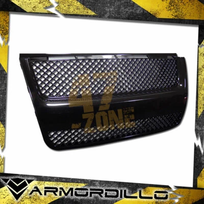 For 2007-2010 Ford Explorer Sport Trac ABS Replacement Mesh Grille Gloss Black - Image 1 of 4