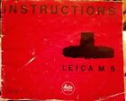 Instrukcja obsługi Leica M5