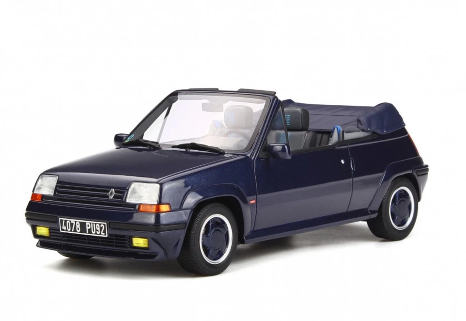 1/18 RENAULT 5 GT TURBO CABRIOLET EBS 1990 OTTOMOBILE OT280 - Immagine 1 di 1