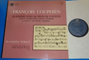 Blandine Verlet COUPERIN Pieces de Clavecin du 4ème Livre - Astree AS 33 - Picture 1 of 2