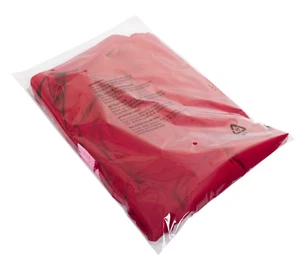 1000 X CLEAR CELLO GARMENTS BAGS CELLOPHANE PEEL& SEAL PACKAGING 12X16 Inches - Picture 1 of 3