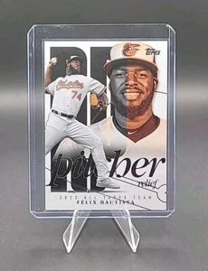 2024 Topps Series 1 - 2023 All Topps Team Felix Bautista #ATT-12 Orioles - Picture 1 of 2
