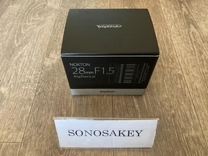 Voigtlander NOKTON 28mm F1.5 Asférico Nikon Z-mount Nuevo en Caja de Japón - Imagen 1 de 5