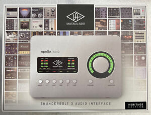 NEW Universal Audio Apollo Solo TB3 Audio Interface - Heritage Edition