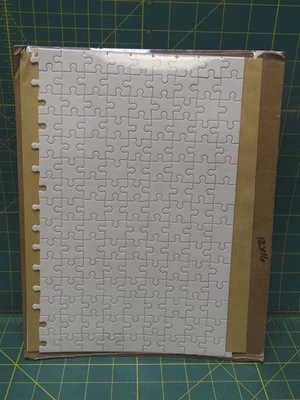 Rompecabezas tradicional blanco en blanco escribible de 270 piezas 12x16" crea el tuyo propio Foto 1 de 4