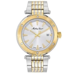 Mathey Tissot Men's Neptune Silver Dial Watch - H912BI - Picture 1 of 1
