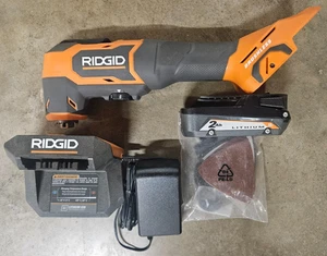 Multiherramienta oscilante sin escobillas RIDGID 18V con batería 2aH modelo # R86240 - Imagen 1 de 2