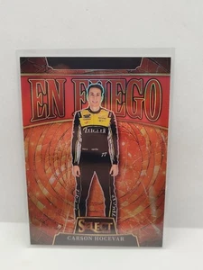 2025 Select Racing Carson Hurricane Hocevar En Fuego Red /99 SP NASCAR Spire - Picture 1 of 3