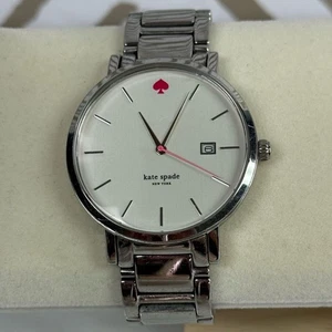 Kate Spade Silvertone Gramercy Watch - Picture 1 of 5