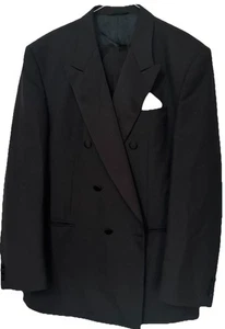SKOPES CLÁSICO ELEGANTE FORMAL ESMOQUIN TRAJE DE 2 PIEZAS UK 46 EU 56 - Imagen 1 de 8